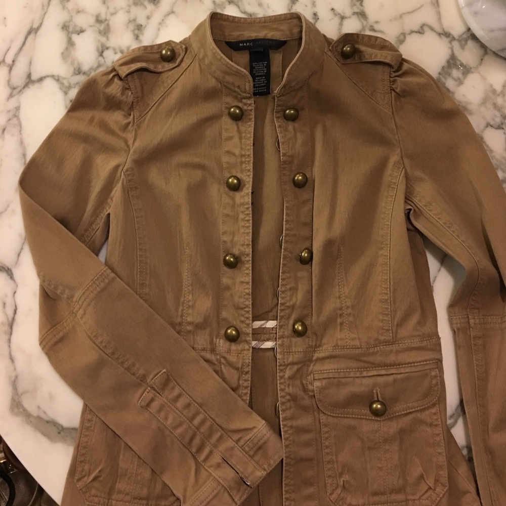 Marc Jacobs military jacket brown