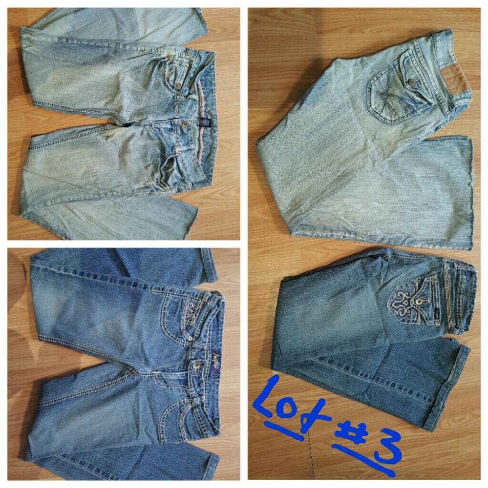 Lot of 2: Amethyst, Etc. Flared Jeans