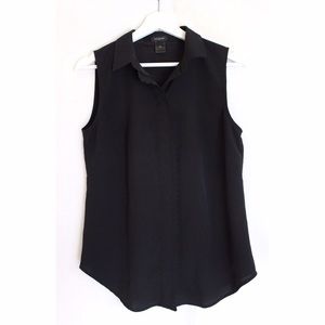 Ann Taylor black blouse