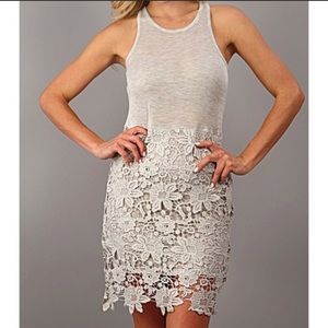 Crochet lace dress