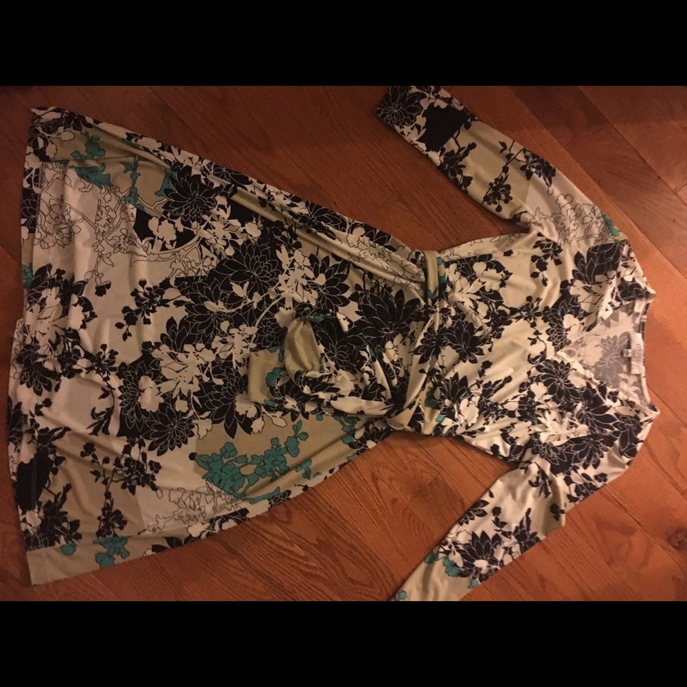 Floral pattern dress