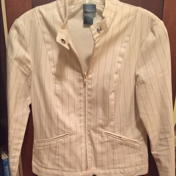 Max Studio (to the max!)-Cotton Biker Inspired Jacket - Picture 2 of 9