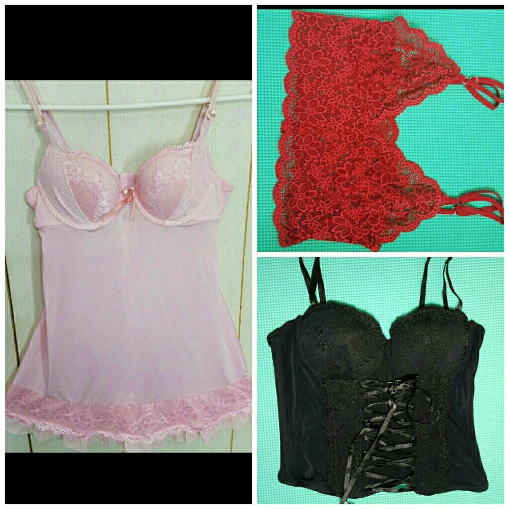 Set of 3 lingerie