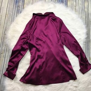 Soft Surroundings Tops - Soft Surroundings Purple Silk Stretch Blouse Soft Surroundings Tops - Soft Surroundings Purple Silk Stretch Blouse