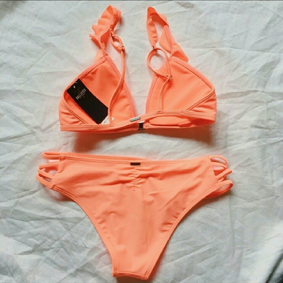Hollister Orange Bikini NWT - Picture 3 of 3
