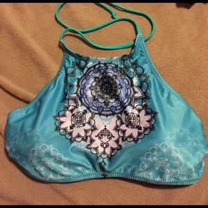 NWOT High Neck Bikini top