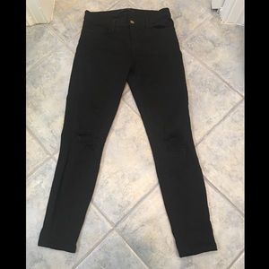 J Brand black skinny jeans