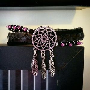 Handmade dreamcatcher bracelet