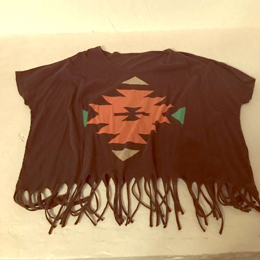 Truly Madly Deeply fringe top GREAT SWIM COVERUP