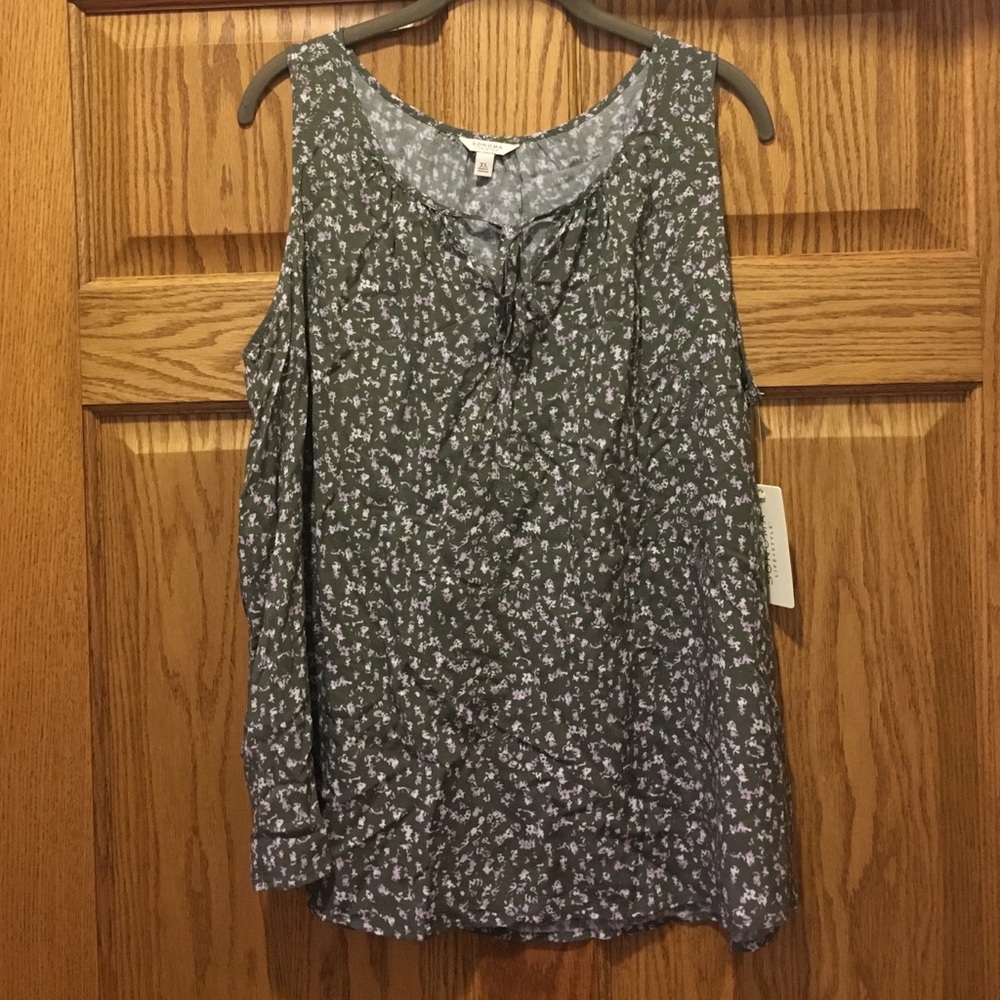 Sonoma Floral tank top.