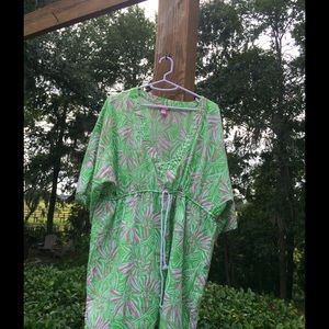 Lilly Pulitzer Green cover up