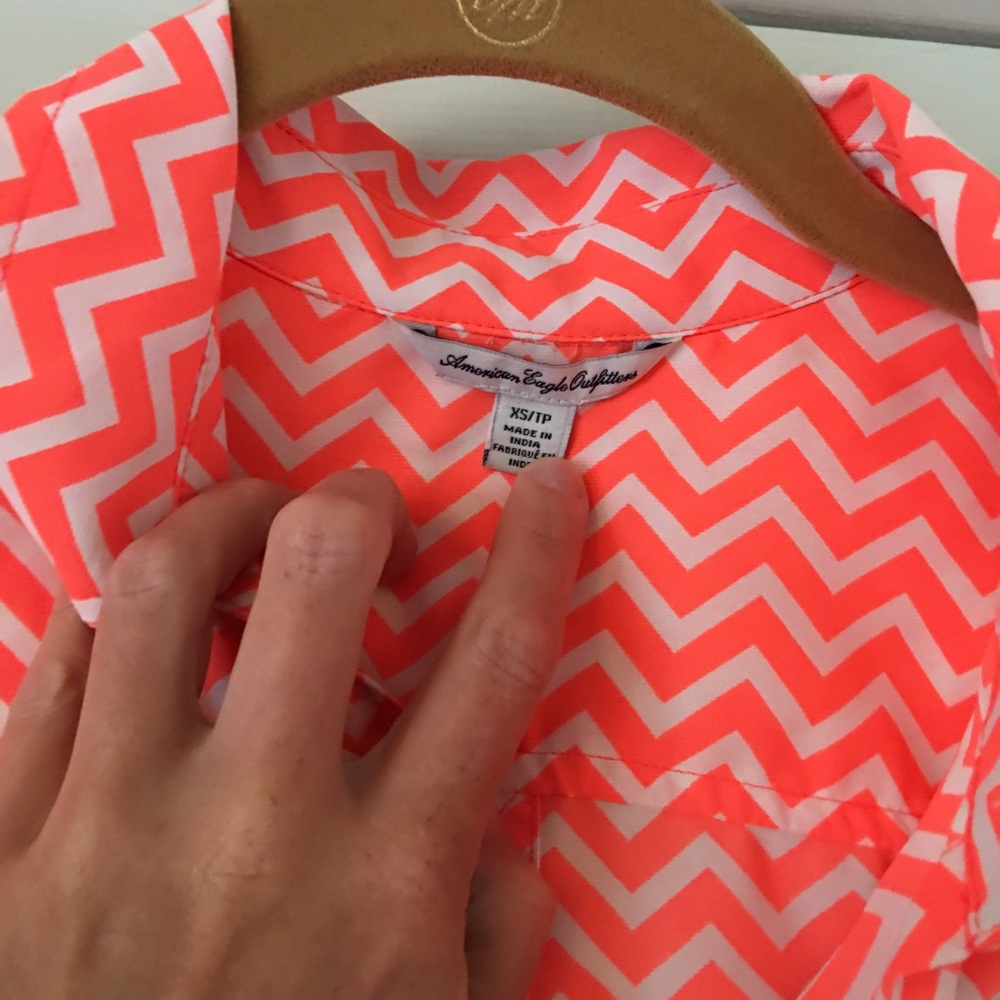 Striped AE Blouse - Picture 2 of 3