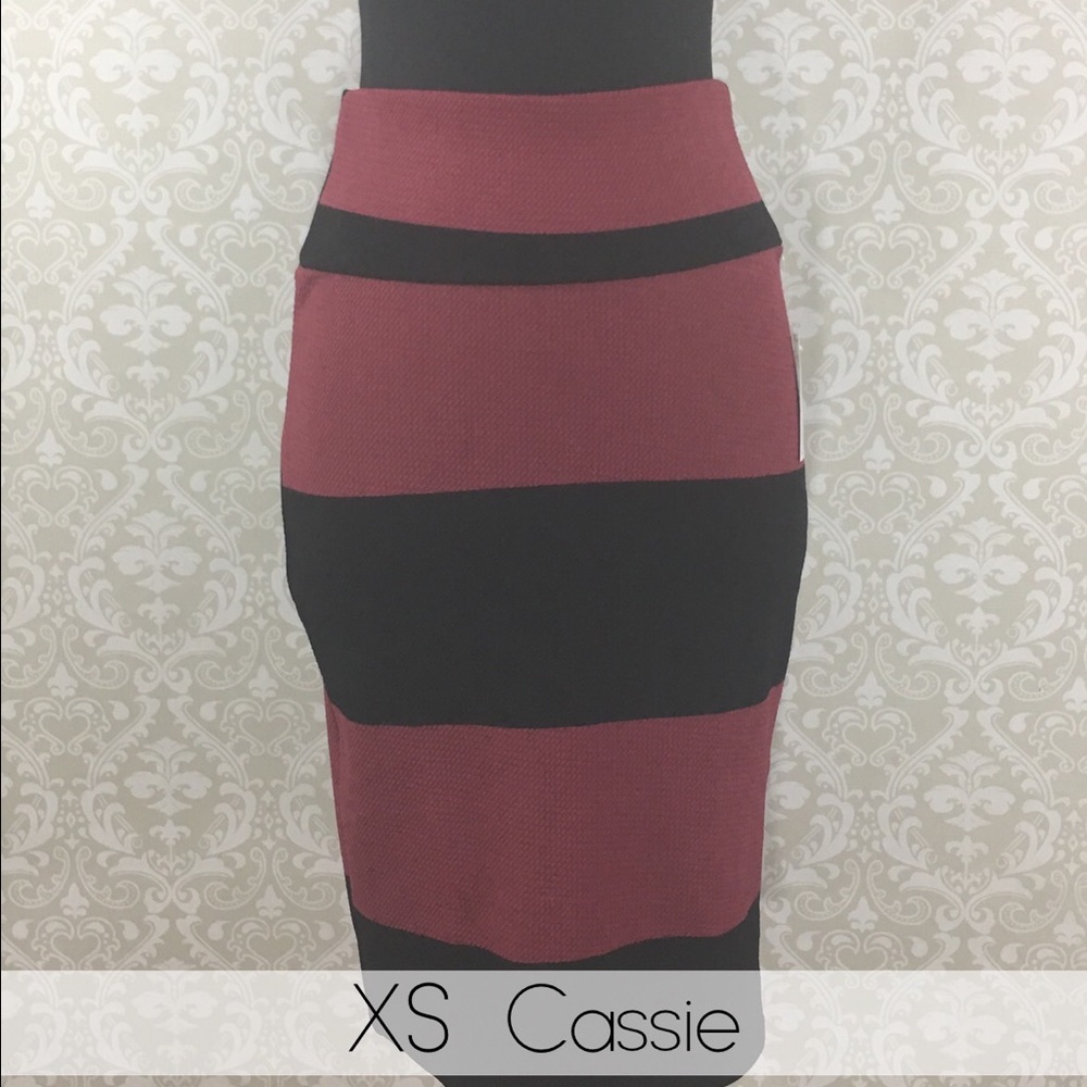 BNWT LulaRoe Cassie Skirt in XS