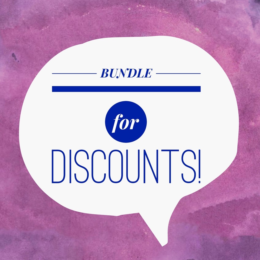 BUNDLE for DISCOUNTS