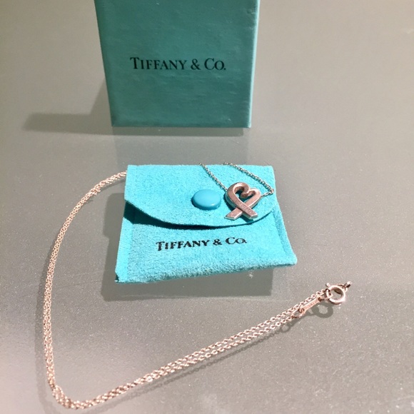 Tiffany and Co Loving Heart Pendant - Picture 2 of 3