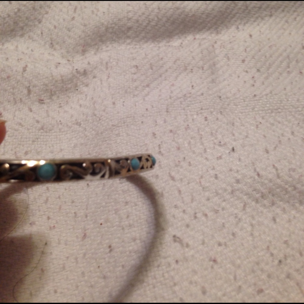 Bundle turquoise bracelet and earrings