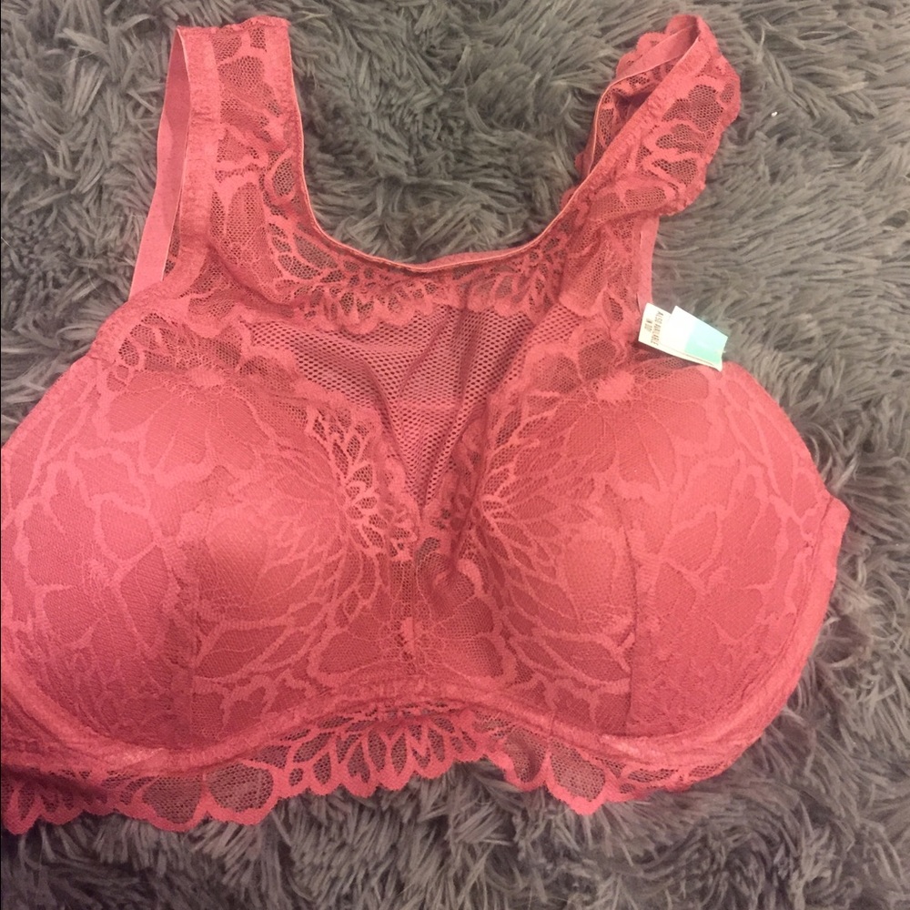 Pink high neck brallete