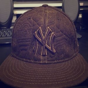 Brown yankee hat