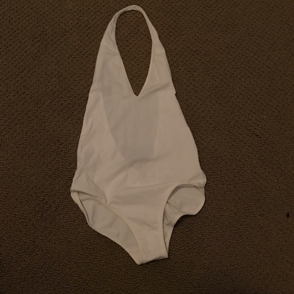 American Apparel white bodysuit