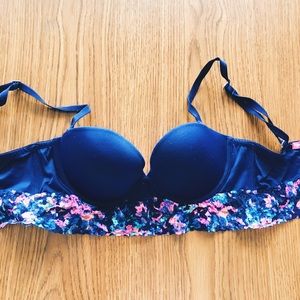 VS PINK Navy Bra