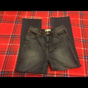 Madewell 11" high-rise crop jeans