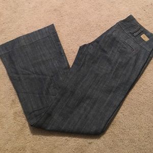 See Thru Soul trouser wide leg denim