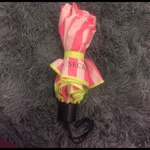 Victoria's Secret stripped umbrella