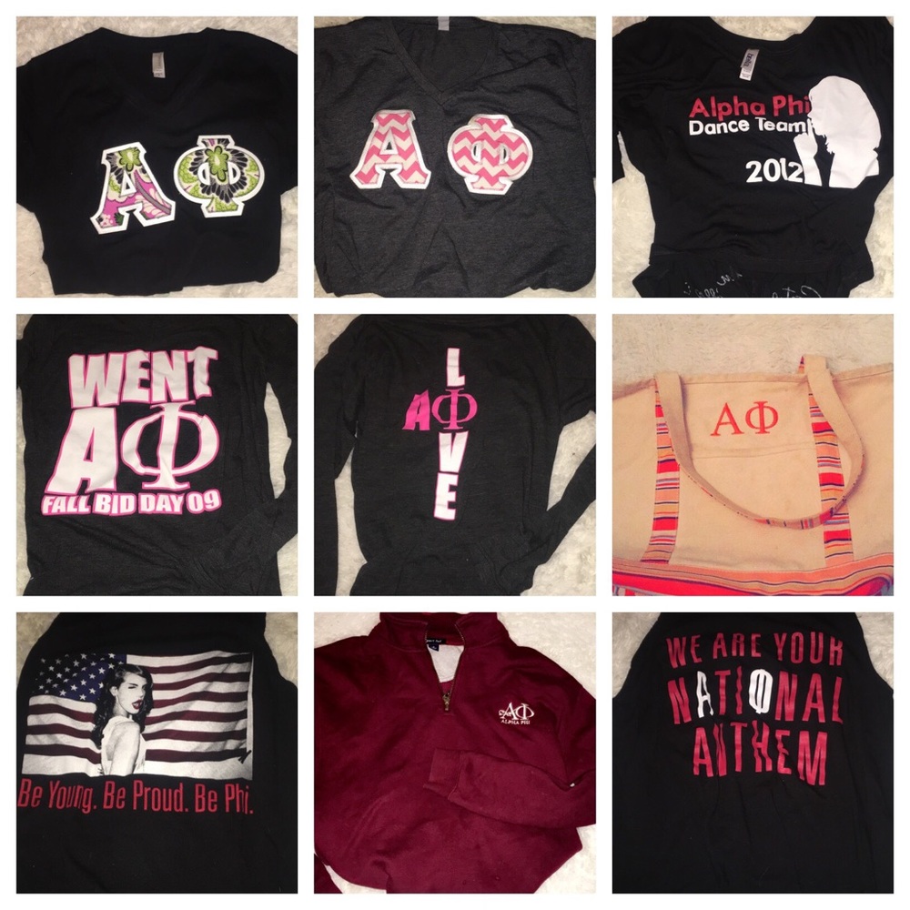 AOE alpha phi shirts