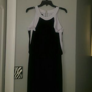(M) Black & White Jumpsuit