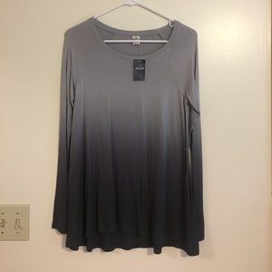 gray ombre Hollister shirt