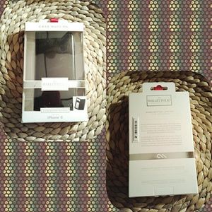 New iPhone 6, 6s Case Mate Wallet Folio Case