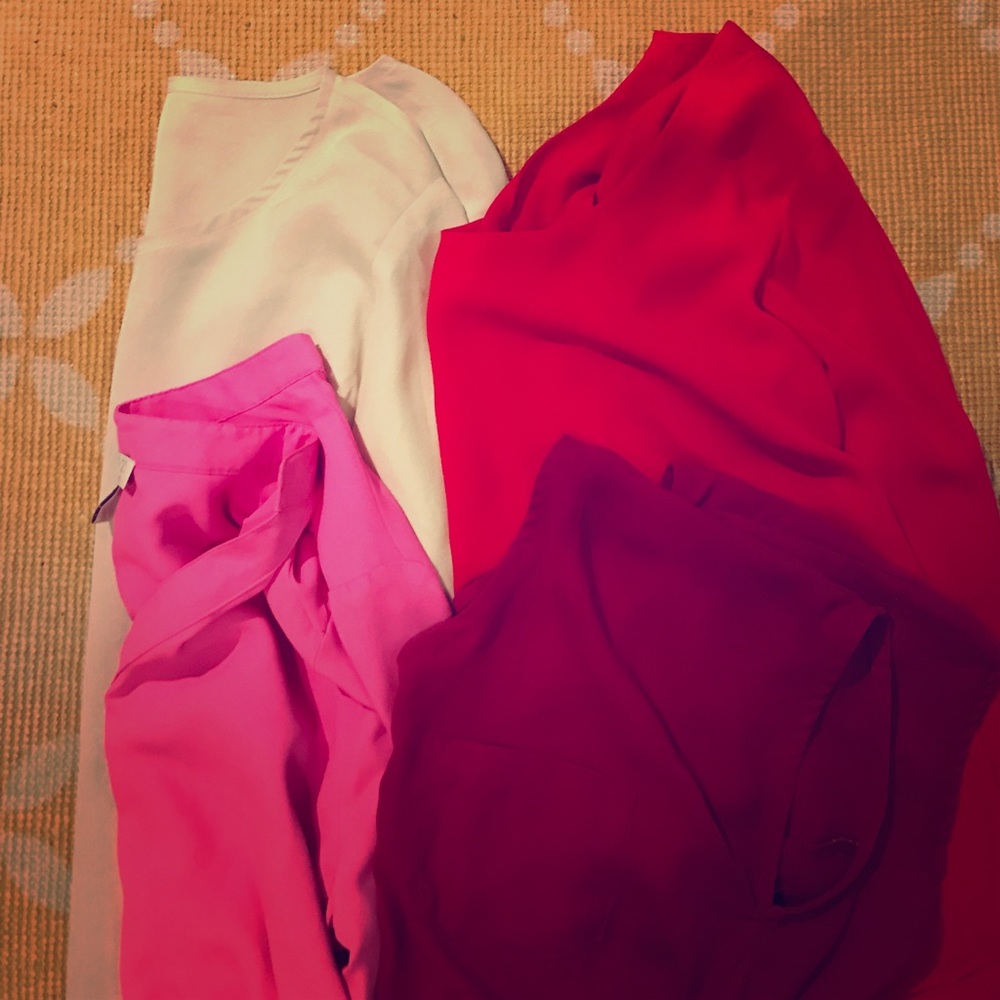 Lot of 4 blouses