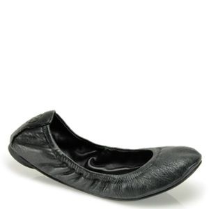 Tory Burch "Eddie" Black Flats