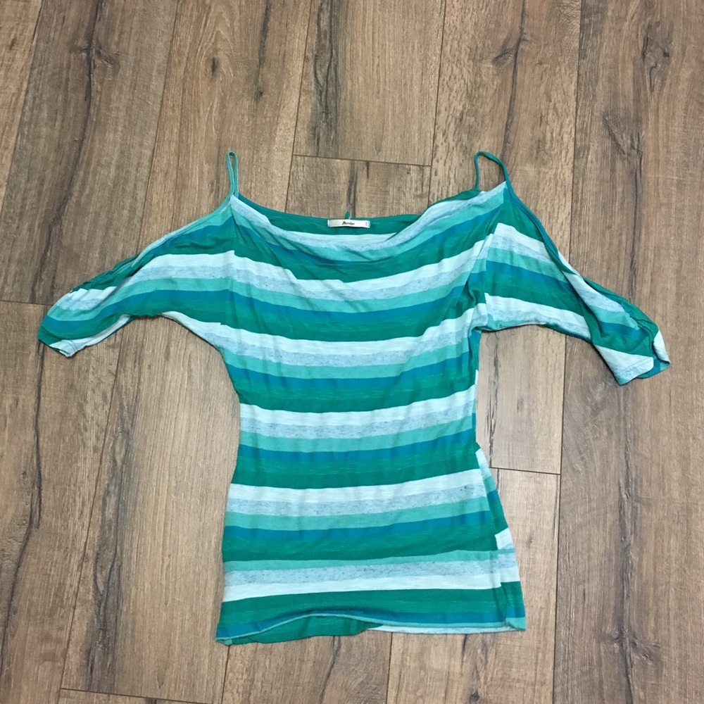 Cold shoulder blouse