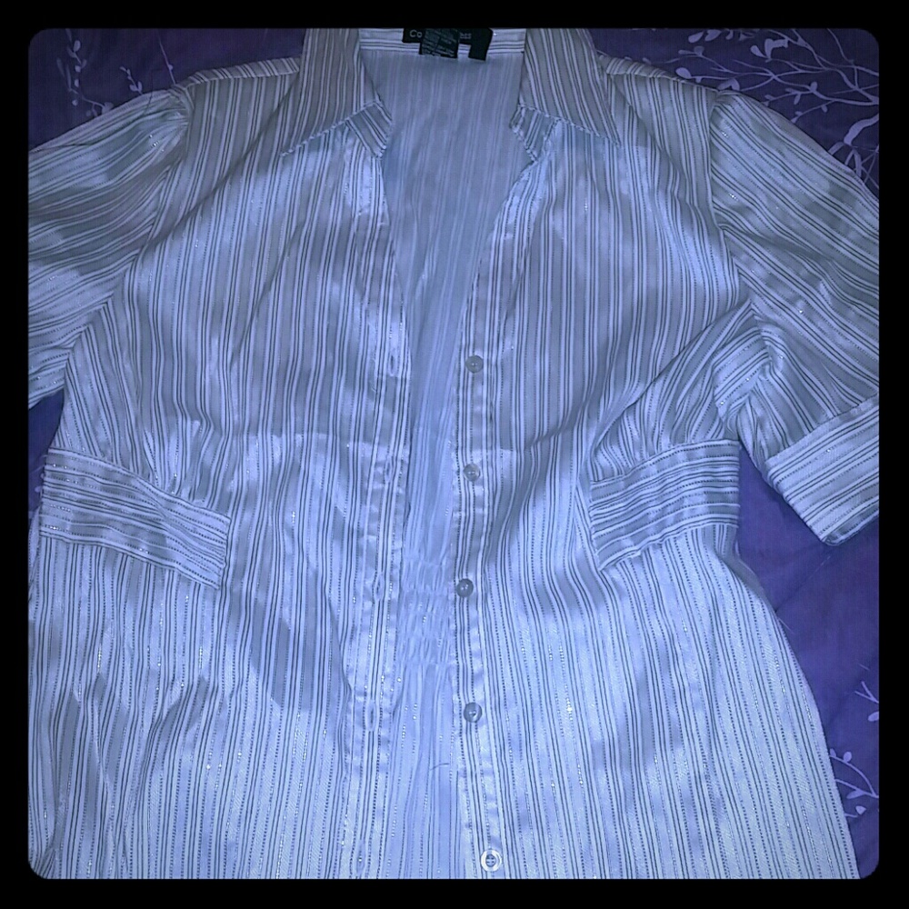 Cotton express button up.