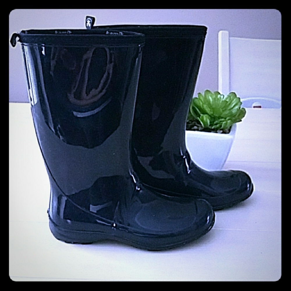 HEIDI Black Noir Rain boots