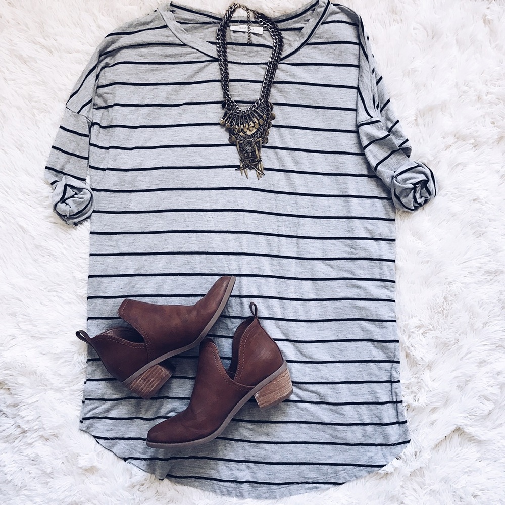 Striped Tshirt Dress