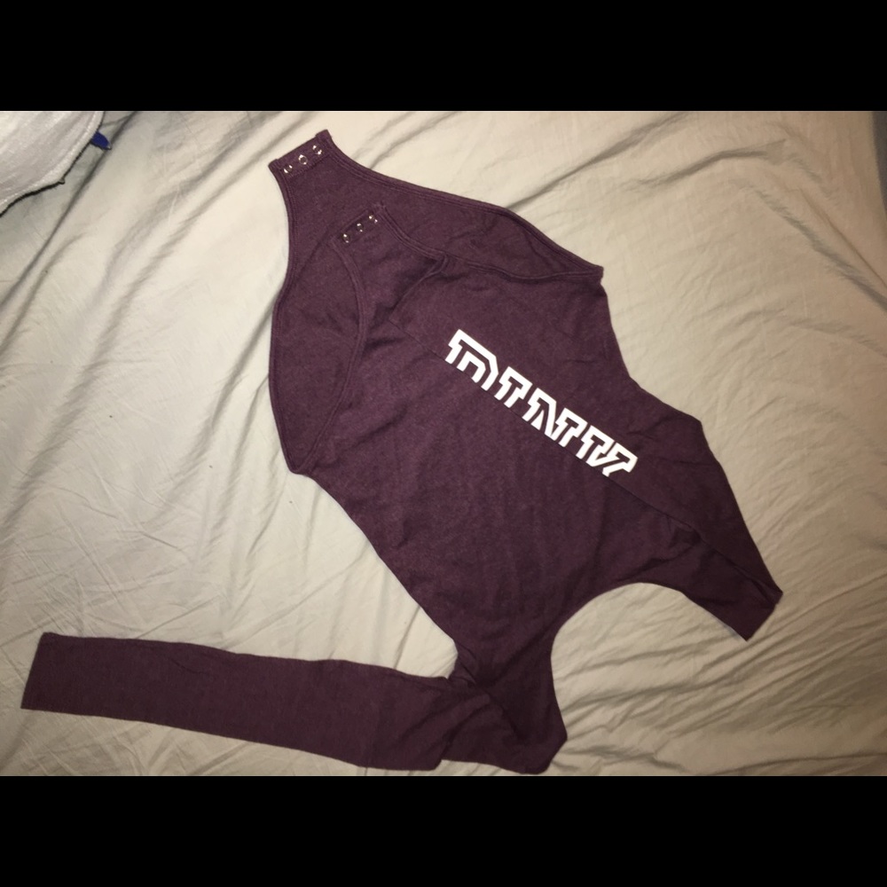 Crop top and Leotard