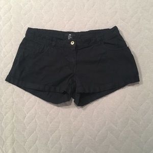 H&M Black Shorts