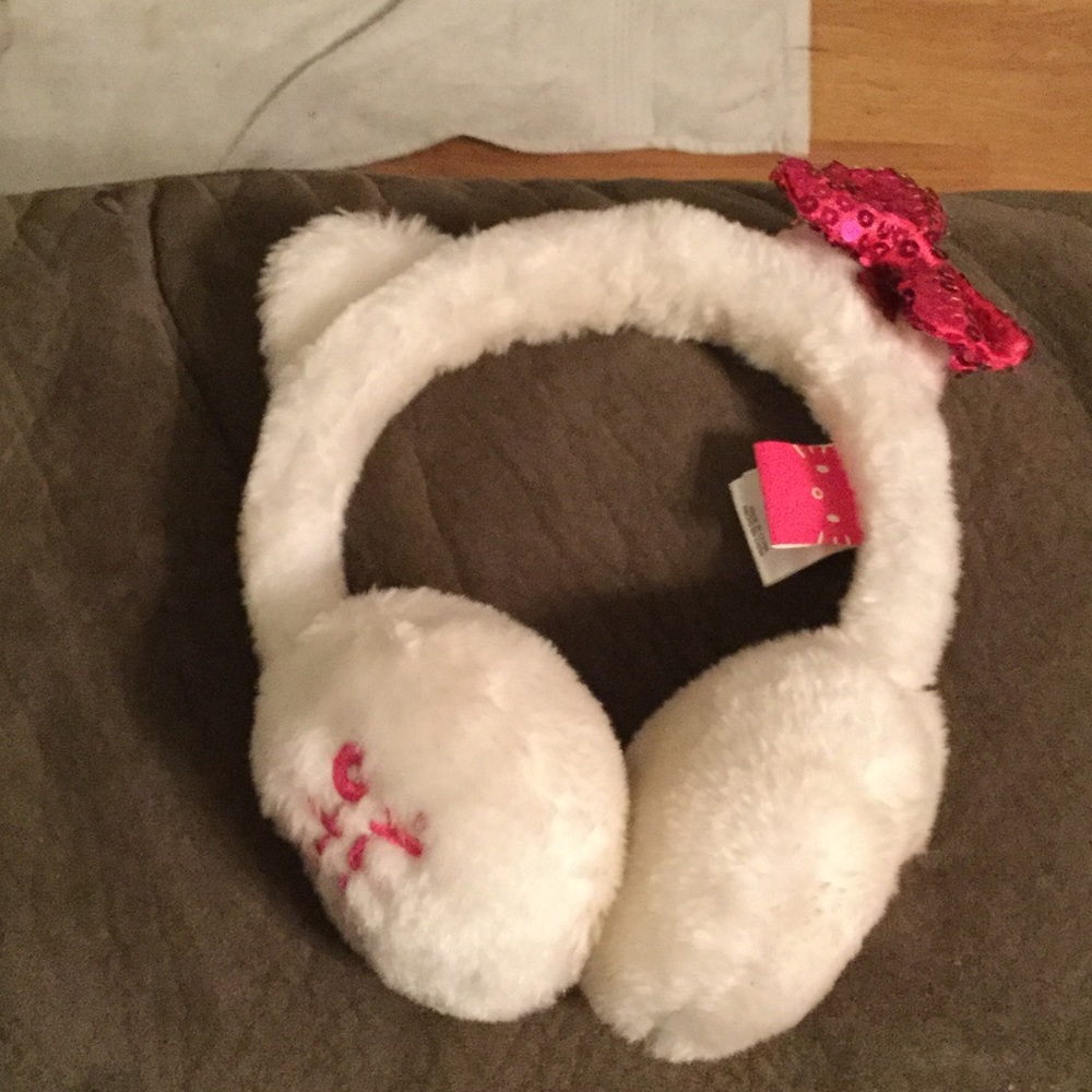 Hello kitty earmuffs