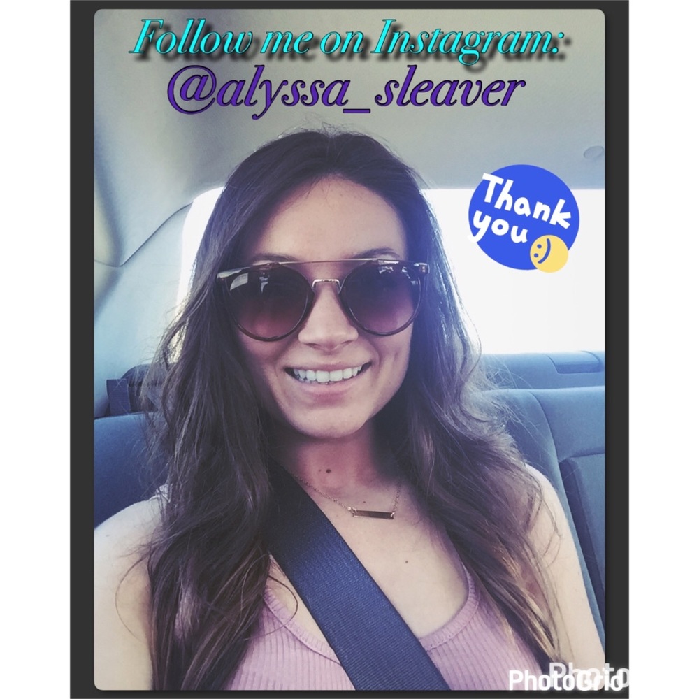 Follow me on Instagram: @alyssa_sleaver