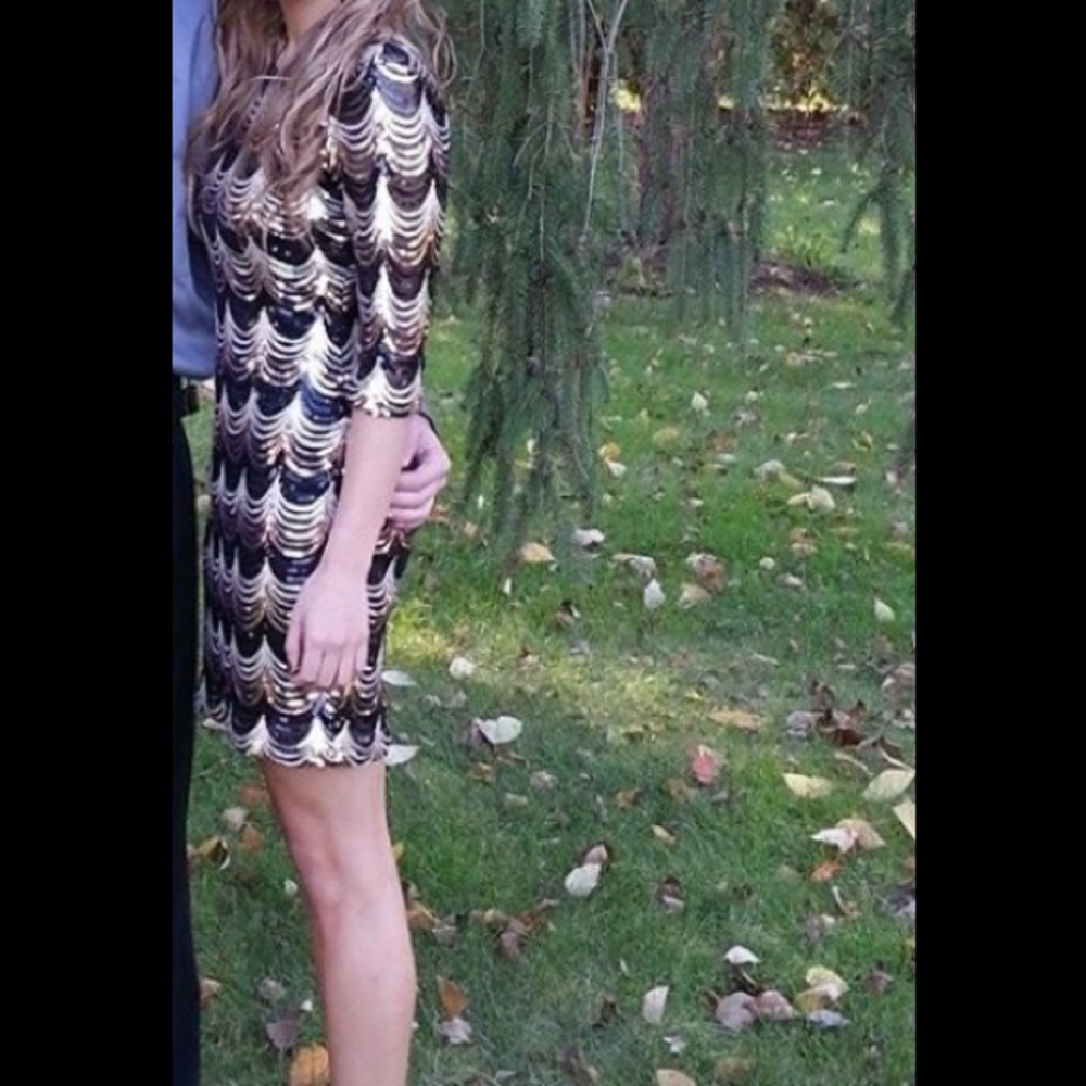 SALE❗️Sequin Cocktail Dress - Picture 3 of 3