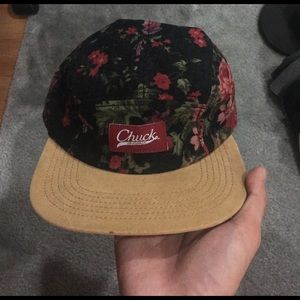 Floral "Chuck" 5-Panel Hat