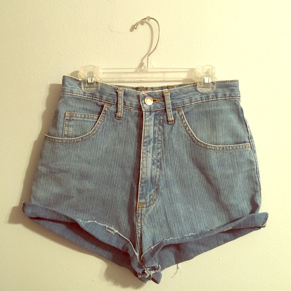 Vintage Guess Denim High Waisted Shorts
