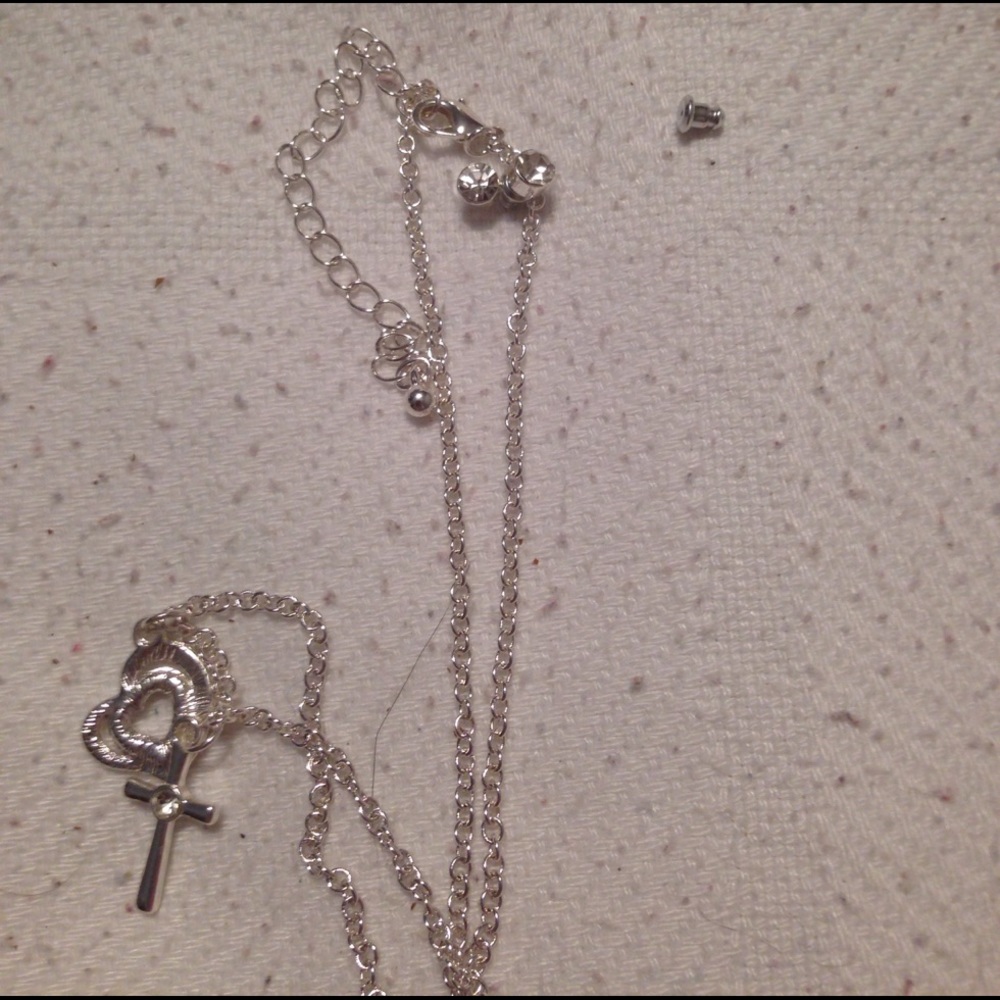 Earrings and necklace set