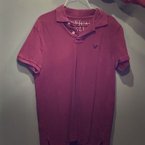Burgandy polo