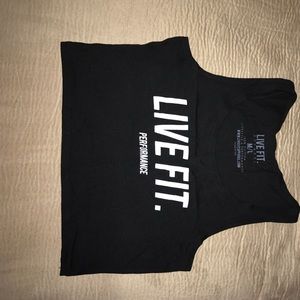 Live fit crop top