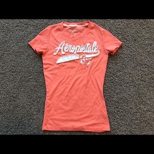 ‼️Orange Aeropostale tee-shirt‼️