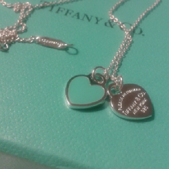 Tiffany & Co. Jewelry - Tiffany Mini Heart Charms Necklace