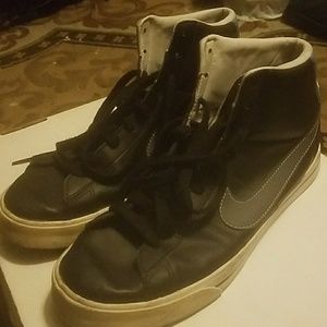 Nike hi-top shoes